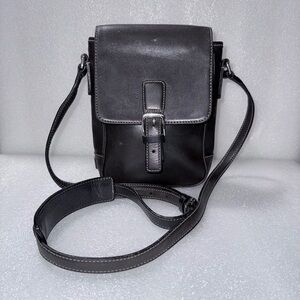Vintage Coach Brown Leather 7775 Camera Bag